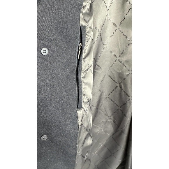 Michael Kors Franklin Jacket Coat Raincoat Overcoat All- season 42/44Long Large - Picture 6 of 9